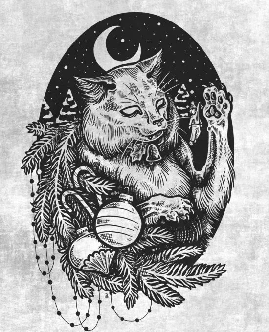 Jólaköttur - Alexandra Noel